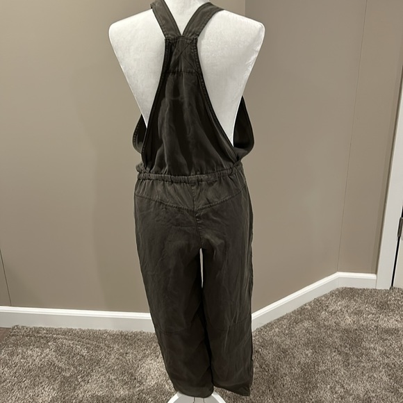 WILFRED FREE OLIVE OVERALLS SIZE XS - Picture 4 of 6